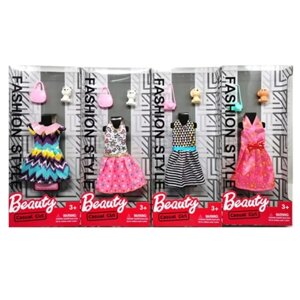 Наша игрушка Платье для куклы "Модница" 201071765 разноцветный