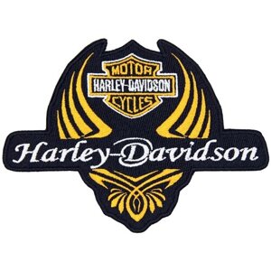 Нашивка, патч, шеврон "Harley Davidson" 145x106mm PTC267