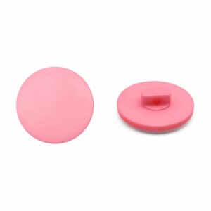 NE68 Пуговица 32L (20мм) на ножке, пластик (Pink (розовый, 36 шт