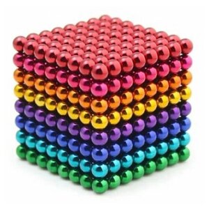 Неокуб разноцветный 5 мм, 512 шариков
