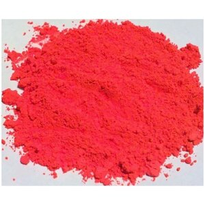 Неоновый флуоресцентный пигмент красный UVR - 50 гр