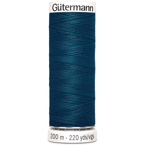 Нить Gutermann Sew-all 748277 для всех материалов, 200 м, 100% полиэстер (870 малахит), 5 шт от компании М.Видео - фото 1