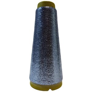 Нить lurex люрекс 1/69 - толщ. 0,37 мм - цвет MX-308 - небесно-голубой - 50 грамм