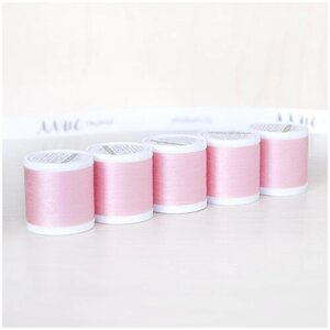 Нитки для шитья, оверлока Madeira Aerofil №120, 5*400м (9150) Розовый
