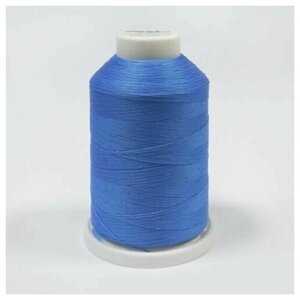 Нитки оверлочные текстурированные для эластичных материалов Madeira AeroFlock №100 1000м, цвет 8941 синий