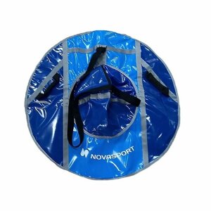 NovaSport Санки надувные, тюбинг тент без камеры, морская волна/синий голубой 90 см, СH040.090
