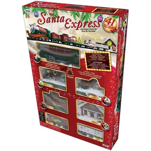 Новогодняя железная дорога SANTA EXPRESS (41 часть) 62197 от компании М.Видео - фото 1