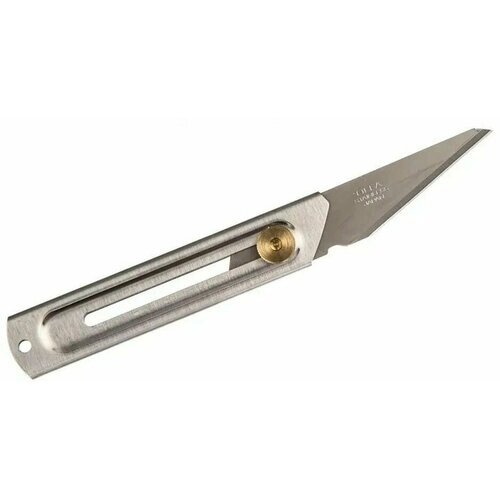 Нож для хозяйственных работ, туристический нож, специальный по дереву, с выдвижным лезвием 20 мм OLFA CK-2 от компании М.Видео - фото 1