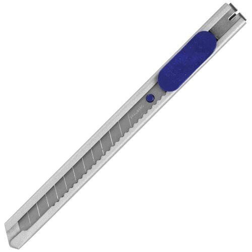 Нож канцелярский 9 мм BRAUBERG "Extra 60" металлический, подвес, 237085 от компании М.Видео - фото 1