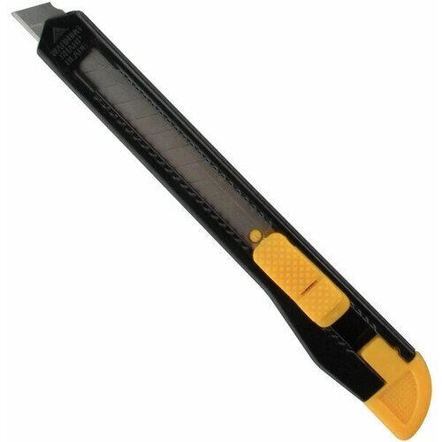 Нож канцелярский 9мм Attache, чёрный, 954198 от компании М.Видео - фото 1