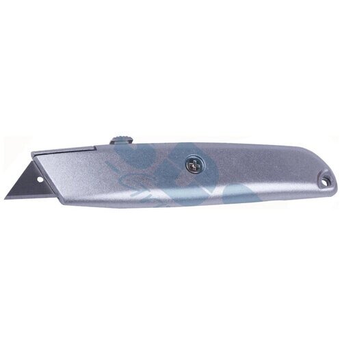Нож канцелярский Rexant 12-4907 с трапециевидным выдвижным лезвием от компании М.Видео - фото 1