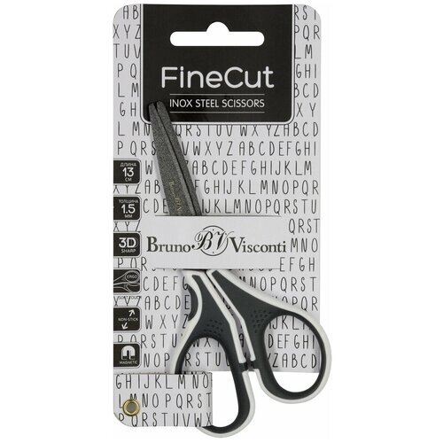 Ножницы Bruno Visconti с тефлоновым покрытием, "FINECUT" 13 см.. Цена за 1 шт. от компании М.Видео - фото 1