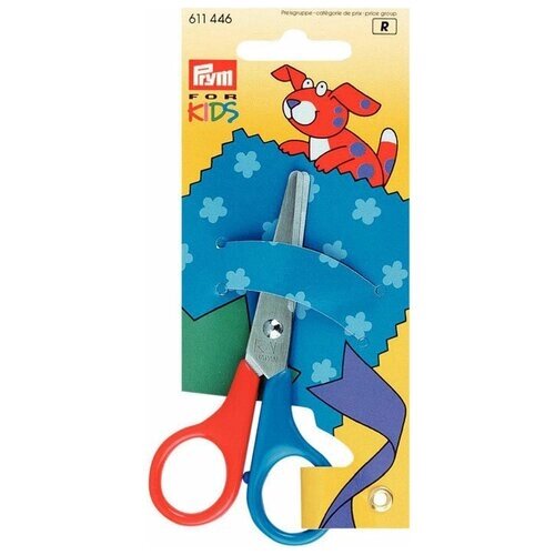Ножницы детские с закругленными концами, 10см, цветные ручки 611446 от компании М.Видео - фото 1