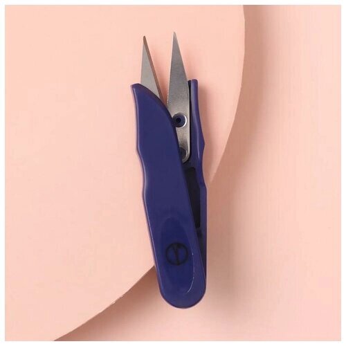 Ножницы для обрезки ниток, 10,5 см, цвет синий от компании М.Видео - фото 1