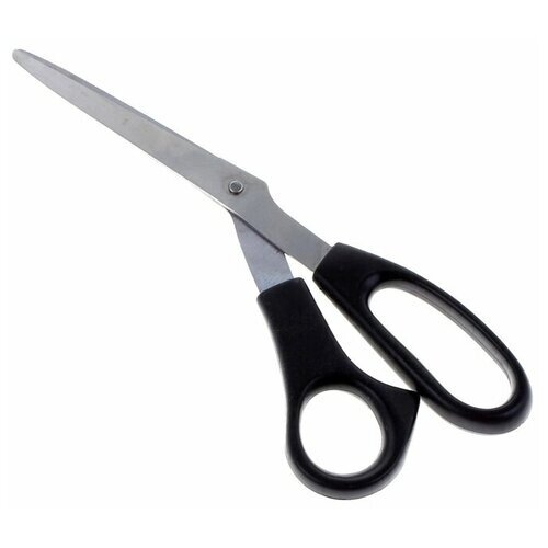 Ножницы Dolce, 22 см, пластиковые ручки, черные./В упаковке шт: 1 от компании М.Видео - фото 1