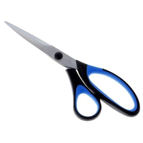 Ножницы Dolce 22 см, ручки с резиновыми вставками от компании М.Видео - фото 1