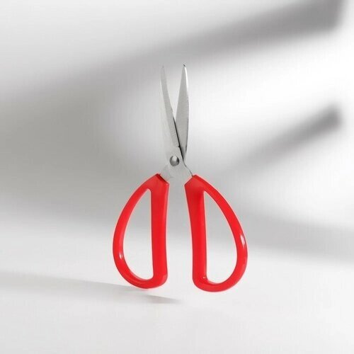 Ножницы универсальные, 6", 15,2 см, цвет красный от компании М.Видео - фото 1