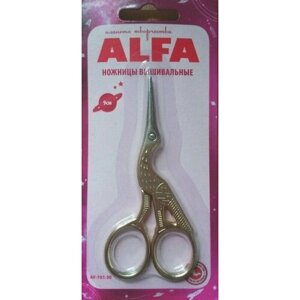 Ножницы вышивальные "цапельки" ALFA AF-101-30