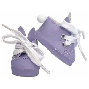 Обувь для кукол, Кроссовки на шнурках "Кролики" 5 см для Paola Reina 32 см, Vidal Rojas 35см и др., красные