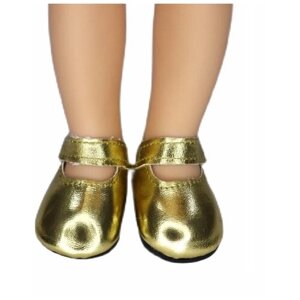 Обувь для кукол, Туфли 5 см для кукол Paola Reina 32 см, Berjuan 35 см, Vidal Rojas 35 см и др., красные