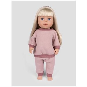 Одежда для куклы Беби Бон (Baby Born) 43см , Rich Line Home Decor, Х-355/Арбуз-экрю