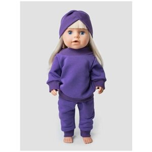 Одежда для куклы Беби Бон (Baby Born) 43см , Rich Line Home Decor, Х-992/Менто-экрю