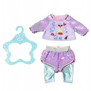 Одежда для кукол Baby Born 828-182 кофта, шорты / наряд для пупса Беби Бон