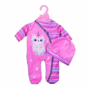 Одежда для кукол Yale Baby в пакете, для пупса, цвет розовый (BLC101M)
