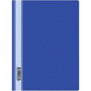 OfficeSpace Папка-скоросшиватель А4, пластик 160 мкм, синий, 6 шт
