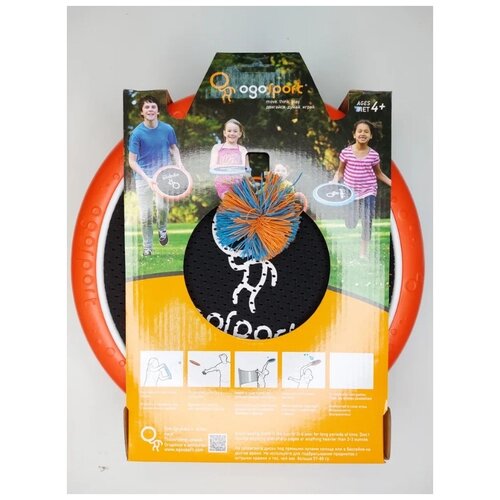 Огоспорт OgoSport игровой набор Бадминтон + Фрисби, ручной батут для игры с мячиком от компании М.Видео - фото 1