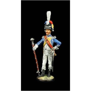 Оловянный солдатик SDS: Франция Наполеона. Тамбур-мажор 3-го (голландского) полка пеших гренадеров