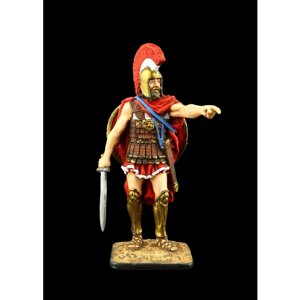 Оловянный солдатик SDS: Греческий гоплит указывающий, V в. до н. э