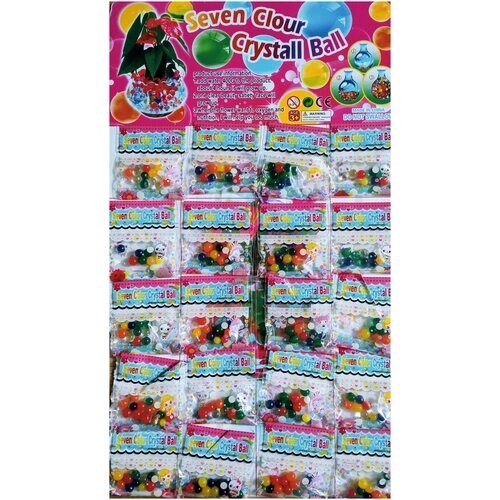 Орбизы Гелевые шарики набор шариков разноцветных игрушка антистресс 20 упаковок (Орбиз) от компании М.Видео - фото 1