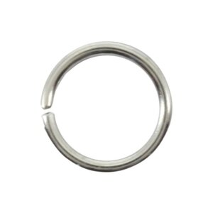 OTH1510 Кольцо соединительное , 0,8*7мм, 30шт/уп (серебро)