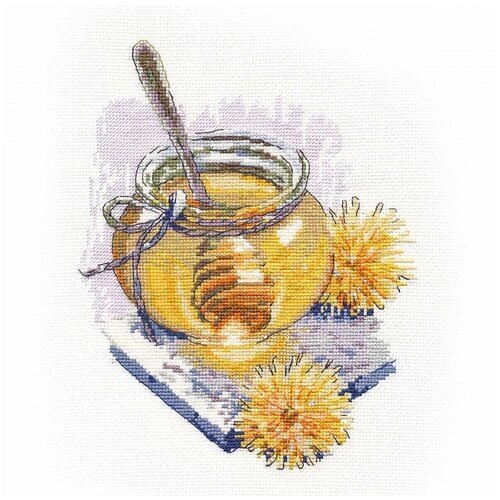 Овен Набор для вышивания Весенний мёд 16  22 см (1355) разноцветный от компании М.Видео - фото 1
