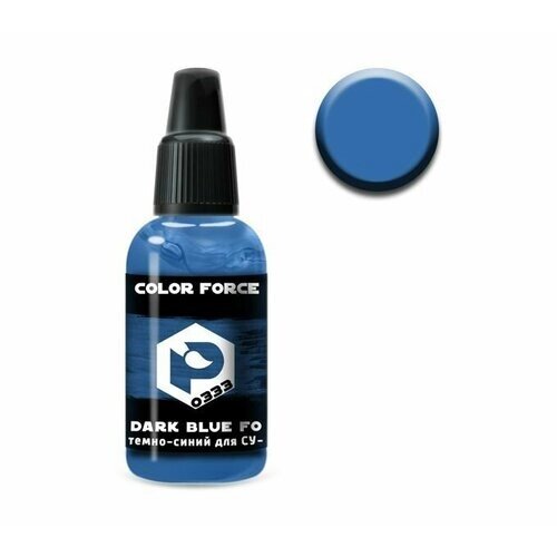 Pacific88 Aero COLOR FORCE Краска для аэрографа Темно-синий для СУ-33 (Dark blue for SU-33),18 ml от компании М.Видео - фото 1