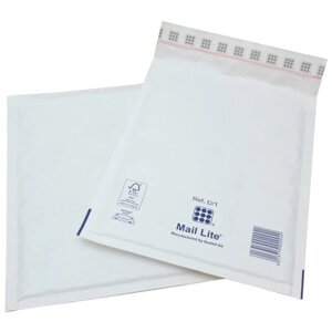 Пакет с воздушной подушкой, Mail Lite White CD, 180*160 мм - 100 шт.