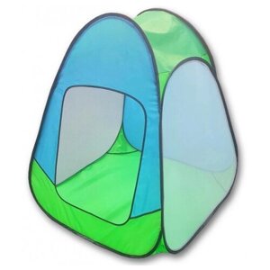 Палатка Belon familia ПИ-004КМ-ТФ Эконом Конус-Мини, голубой с зеленым