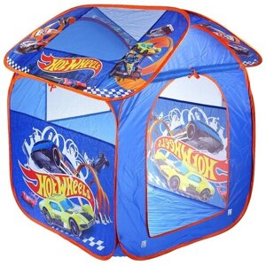 Палатка детская игровая ХОТ вилс 83х80х105см, в сумке Играем вместе