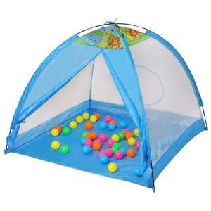 Палатка игровая 120*115*90 см, в комплекте пластмассовые шарики 50 шт., коробка