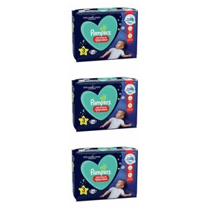 Pampers Подгузники-трусики детские ночные Pants для малышей 6-11 кг, 3 размер, 32 шт, 3 упаковки