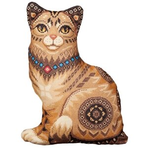 PANNA Набор для вышивания Подушка Кошка 34.5 х 46.5 см (PD-1636)