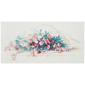 PANNA Набор для вышивания Золотая серия, Душистый горошек 47 x 24 см (C-1868)