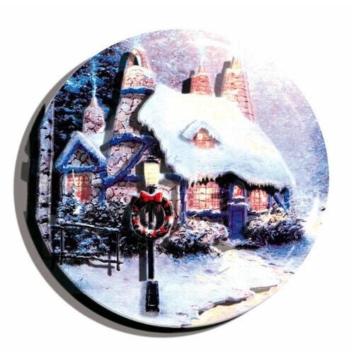 Папертоль Магия Хобби РТ130118 Зима венок в круге 10 x 10 см от компании М.Видео - фото 1