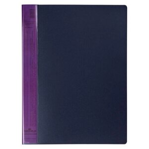Папка Durable Duralook Color, с 40 впаянными карманами, А4, корешок 25 мм, полипропилен Фиолетовый