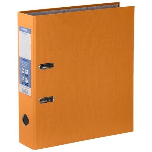 Папка-регистратор co съемным арочным механизмом Expert Complete "Classic", А4, 75 мм, цвет: оранжевый, арт. 2516915 от компании М.Видео - фото 1