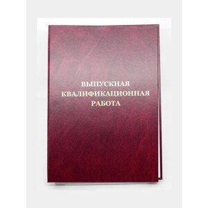 Папка "Выпускная квалификационная работа" без бумаги