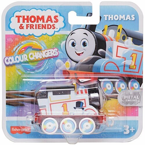 Паровозик Mattel Thomas &amp Friends Меняющий цвет локомотив Томас HMC30 от компании М.Видео - фото 1