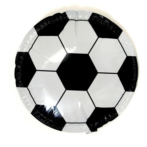 Парящий шар «Футбольный мяч», 45 см, цвет чёрный от компании М.Видео - фото 1