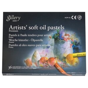 Пастель масляная Mungyo Gallery Soft Oil, мягкая профессиональная 36 цветов
